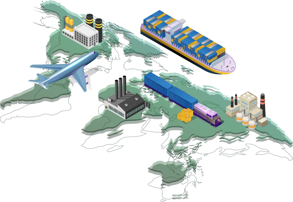 map of hydrogen use cases over the world